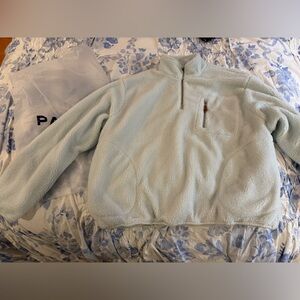 Parke Fleece in Arctic Blue